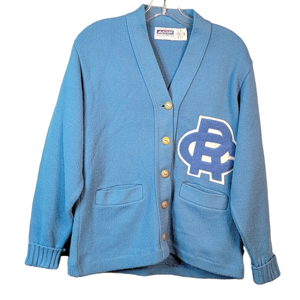 Cedar Rapids Jefferson High School Vintage 80's Letterman Sweater Men's Size 38